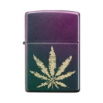 Zippo Iridescent Marijuana Leaf Design Lighter (49185) in El Paso thumbnail