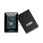 Zippo Ladybug Design Windproof Lighter, Black Matte (48724) in El Paso thumbnail