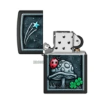 Zippo Ladybug Design Windproof Lighter, Black Matte (48724) in El Paso thumbnail