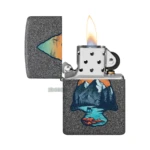 Zippo Mountain Design 540 Color Lighter, Iron Stone (46007) in El Paso thumbnail