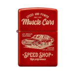 Zippo Muscle Car Design Lighter, Metallic Red (48523) in El Paso thumbnail