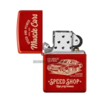 Zippo Muscle Car Design Lighter, Metallic Red (48523) in El Paso thumbnail