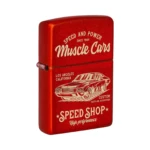 Zippo Muscle Car Design Lighter, Metallic Red (48523) in El Paso thumbnail
