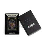 Zippo Neon Dragon Design Lighter, Black Matte in El Paso thumbnail