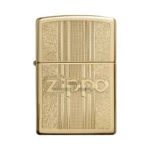 Zippo and Pattern Design Lighter, High Polish Brass (29677) in El Paso thumbnail
