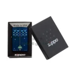 Zippo Pixel Game Design Windproof Lighter, Navy Matte in El Paso thumbnail