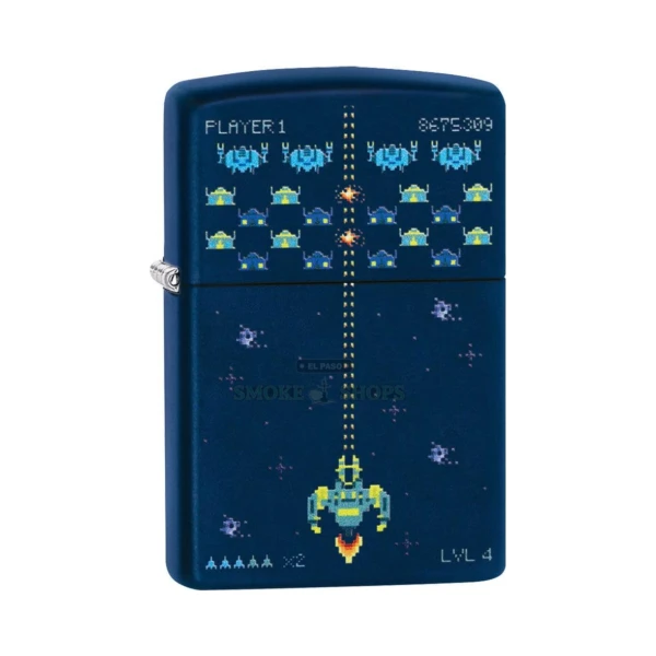 Zippo Pixel Game Design Windproof Lighter, Navy Matte in El Paso