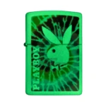 Zippo Playboy Tie-Dye Rabbit Head Glow-in-the-Dark Lighter (48373) thumbnail