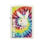 Zippo Playboy Tie-Dye Rabbit Head Glow-in-the-Dark Lighter (48373) thumbnail