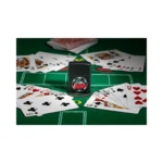 Zippo Poker Chip with Cherries Emblem Black Matte Windproof Lighter (48905) thumbnail