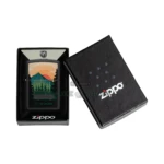 Zippo RAM Van Life Design Windproof Lighter, Black Matte (48764) thumbnail