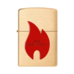 Zippo Red Flame Design Windproof Lighter, Street Chrome in El Paso thumbnail