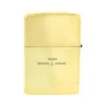 Zippo Rusty Flame Design Windproof Lighter, Brushed Brass (29878) thumbnail