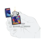 Zippo Sea Life Design Lighter, Navy Matte (49409) in El Paso thumbnail