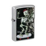 Zippo Skateboard Design Color Image Street Chrome Windproof Lighter (48911) thumbnail