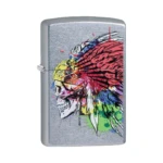 Zippo Skull with Headdress Design Windproof Lighter in El Paso thumbnail