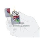 Zippo Skull with Headdress Design Windproof Lighter in El Paso thumbnail