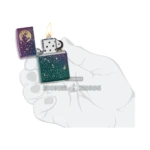 Zippo Starry Sky Design Iridescent Windproof Lighter (49448) in El Paso thumbnail