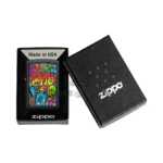 Zippo Street Art Graffiti Design Lighter, Black Matte (49605) — Color Image thumbnail