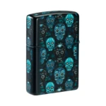 Zippo Sugar Skulls Design 540 Color Glow-in-the-Dark Windproof Lighter (46017) thumbnail