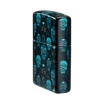 Zippo Sugar Skulls Design 540 Color Glow-in-the-Dark Windproof Lighter (46017) thumbnail