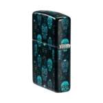Zippo Sugar Skulls Design 540 Color Glow-in-the-Dark Windproof Lighter (46017) thumbnail
