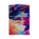 Zippo Tie Dye Design 540 Fusion Lighter, 540 Tumbled Chrome (48982) thumbnail