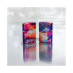 Zippo Tie Dye Design 540 Fusion Lighter, 540 Tumbled Chrome (48982) thumbnail