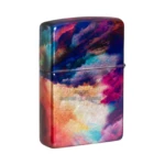 Zippo Tie Dye Design 540 Fusion Lighter, 540 Tumbled Chrome (48982) thumbnail