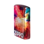 Zippo Tie Dye Design 540 Fusion Lighter, 540 Tumbled Chrome (48982) thumbnail