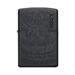 Zippo Tone on Tone Design Lighter, Black Matte in El Paso thumbnail