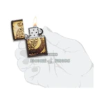 Zippo Viking Warship Design Lighter, Brown Matte (49182) in El Paso thumbnail