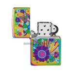 Zippo Vintage Flowers Design Lighter, Multi-Color Color Image (48997) thumbnail