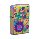 Zippo Vintage Flowers Design Lighter, Multi-Color Color Image (48997) thumbnail