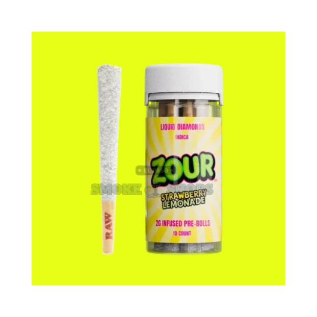 Diamond Coated 2G pre-rolls Zour Stash Strawberry Lemonade at El Paso Smoke Shop, in stock near me for same-day pickup