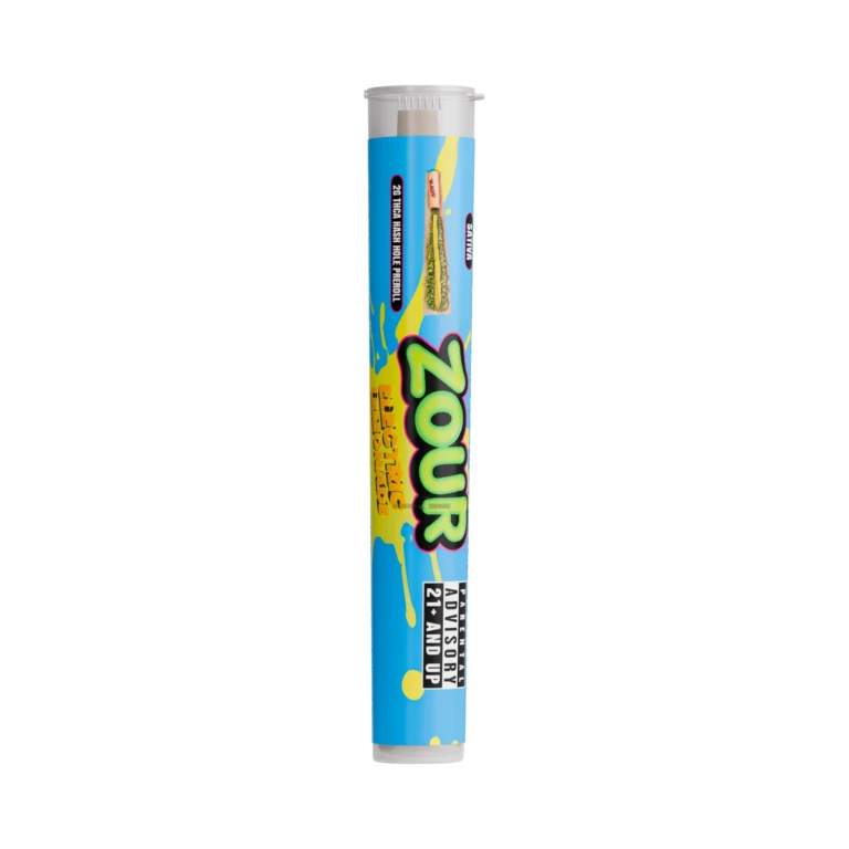 Hash Holes 2G THCA Zour Stash Electric Lemonade close-up at El Paso Smoke Shop, in stock near me for same-day pickup