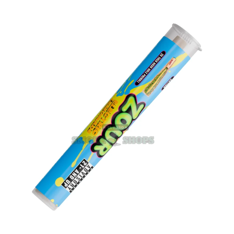 Hash Holes 2G THCA Zour Stash Electric Lemonade close-up at El Paso Smoke Shop, in stock near me for same-day pickup