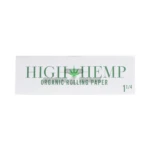 High Hemp Rolling Paper 1 1/4 in El Paso, 32 Organic Hemp Leaves thumbnail