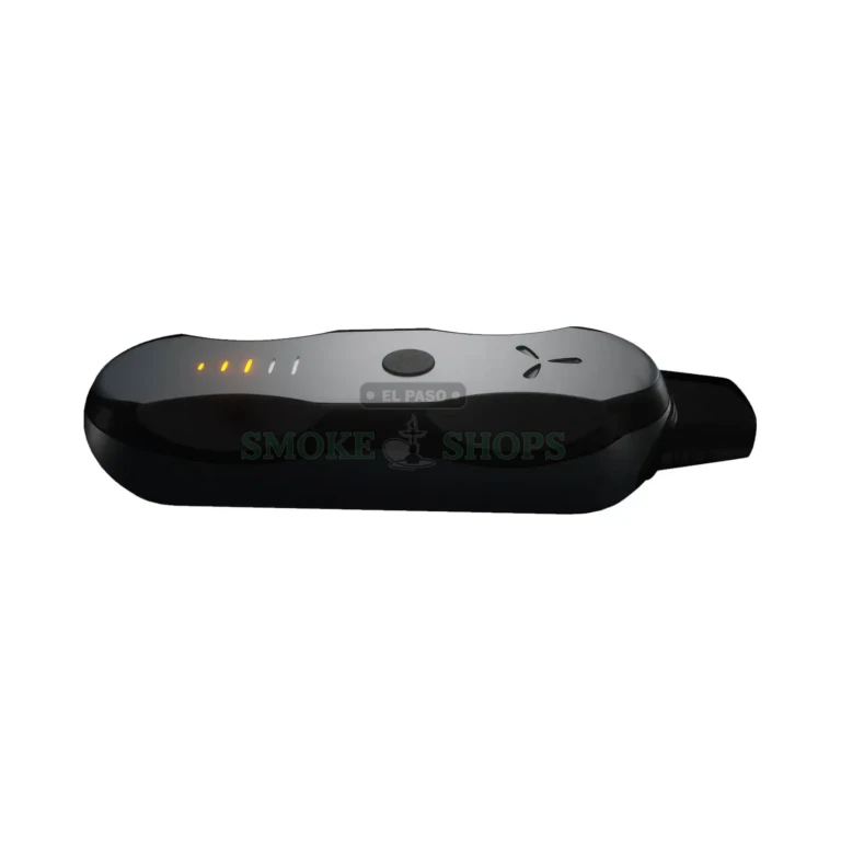 Top mouthpiece and airflow of the AirVape XS GO dry herb vaporizer, a portable loose-leaf device in El Paso