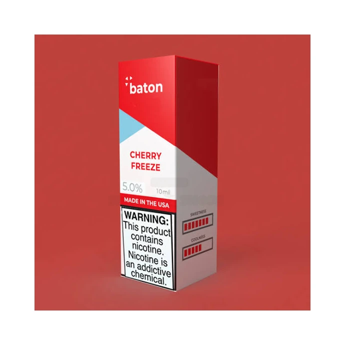 Baton Cherry Freeze Nic Salt 10mL 5% at El Paso Smoke Shop, in stock in El Paso for same-day pickup