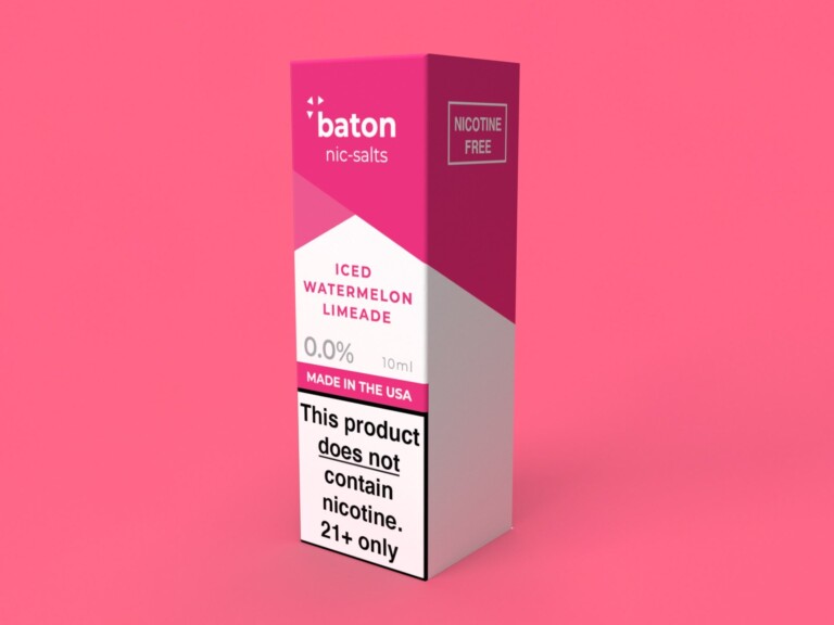 Baton Nic Salt E-Liquid 30mL in El Paso, 5% Salt Nic, 6 Flavors — El Paso Smoke Shops