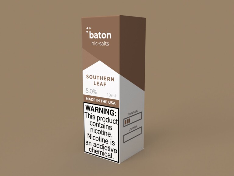 Baton Nic Salt E-Liquid 30mL in El Paso, 5% Salt Nic, 6 Flavors — El Paso Smoke Shops