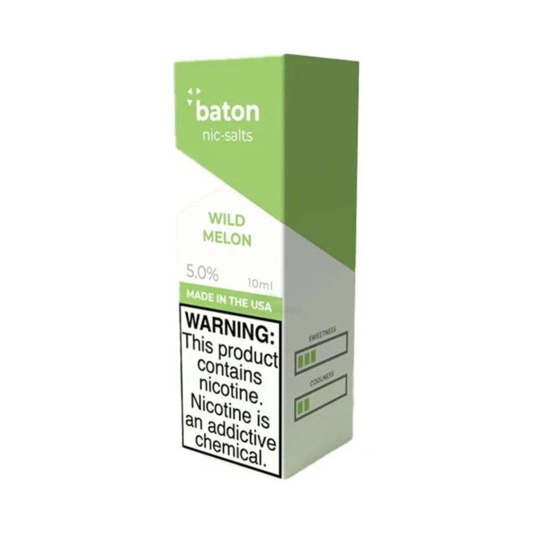 Baton Wild Melon Nic Salt E-Juice 10mL 5.00% Wild Melon at El Paso Smoke Shop, in stock in El Paso for same-day pickup