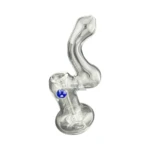 Big Clear With Blue Choke Glass Bubbler in El Paso thumbnail