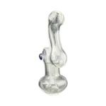 Big Clear With Blue Choke Glass Bubbler in El Paso thumbnail