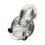 Big Clear With Blue Choke Glass Bubbler in El Paso thumbnail