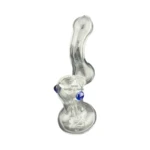 Big Clear With Blue Choke Glass Bubbler in El Paso thumbnail