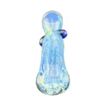 Black Stripe Blue Dots Glass Chillum One-Hitter in El Paso thumbnail