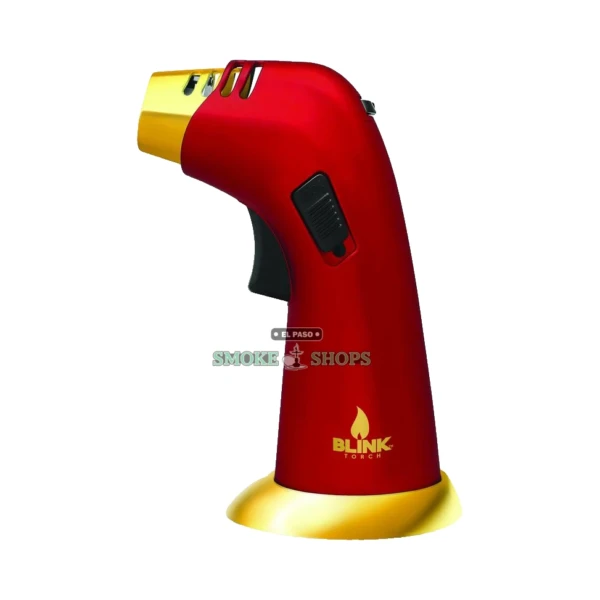Blink Alpha Torch triple flame butane lighter in El Paso, 8-inch refillable torch with push-button ignition, same-day pickup