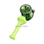 Booty Hammer Glass Bubbler in El Paso, Green Worked Glass thumbnail